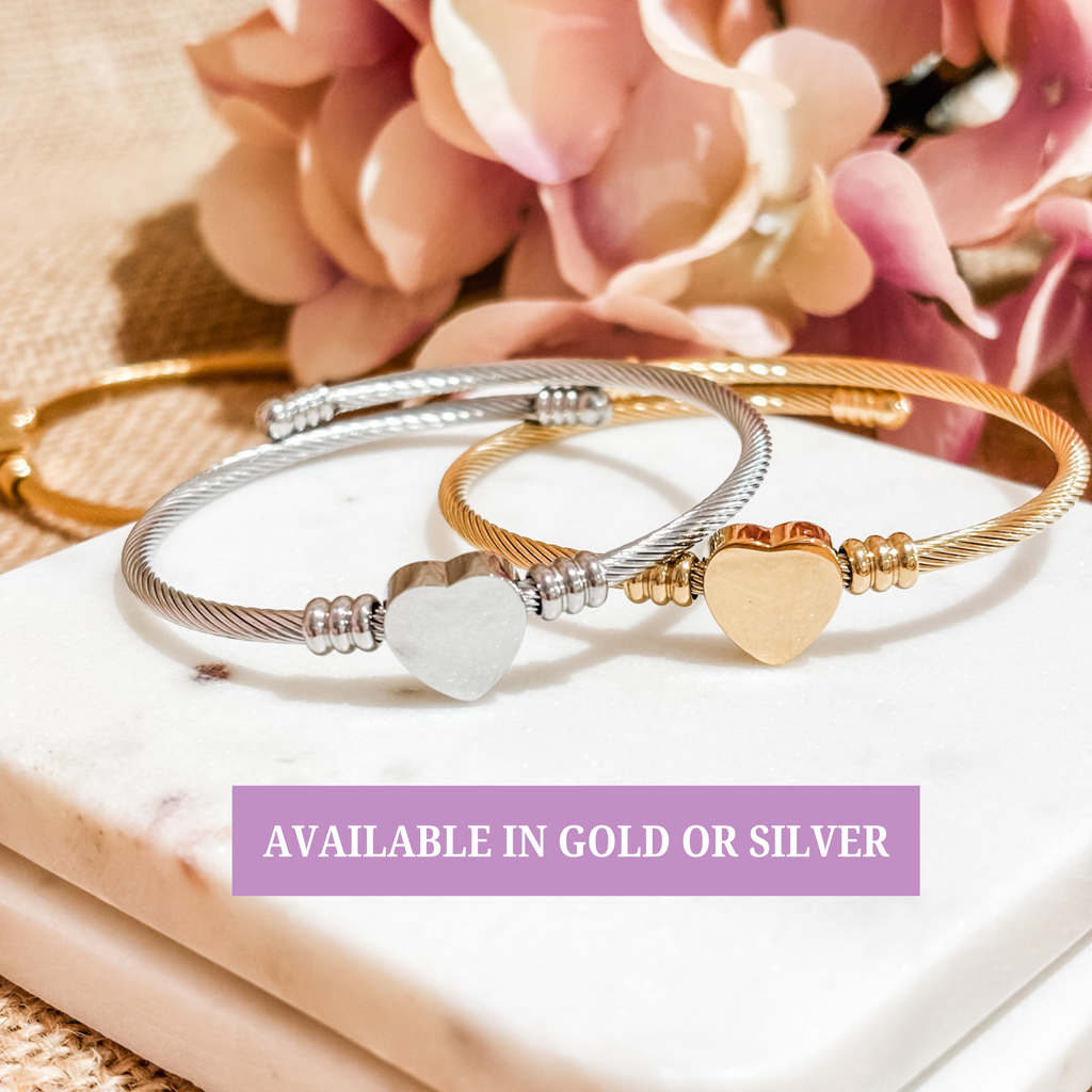 Personalized Bangle Bracelet