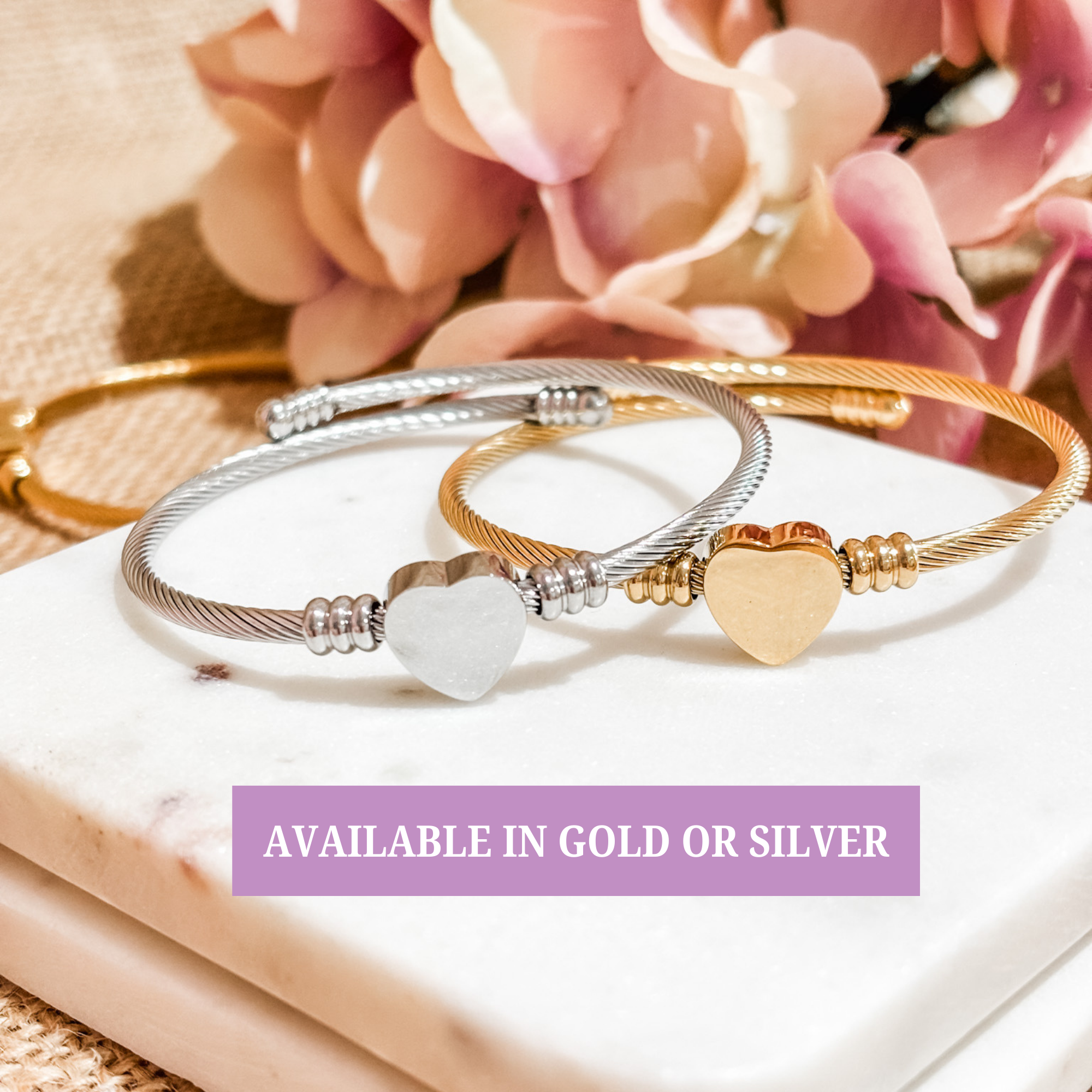 Personalized Bangle Bracelet