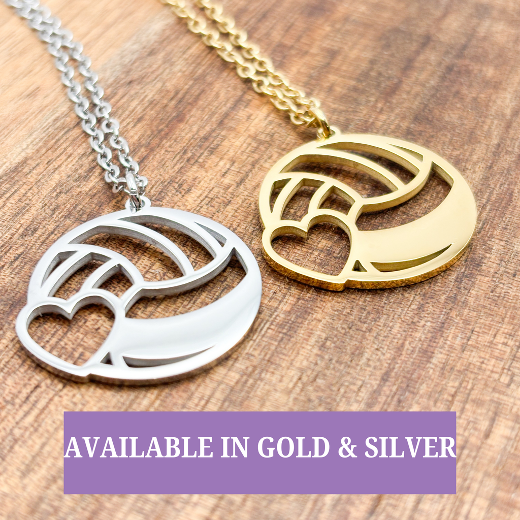 Personalized Volleyball Necklace