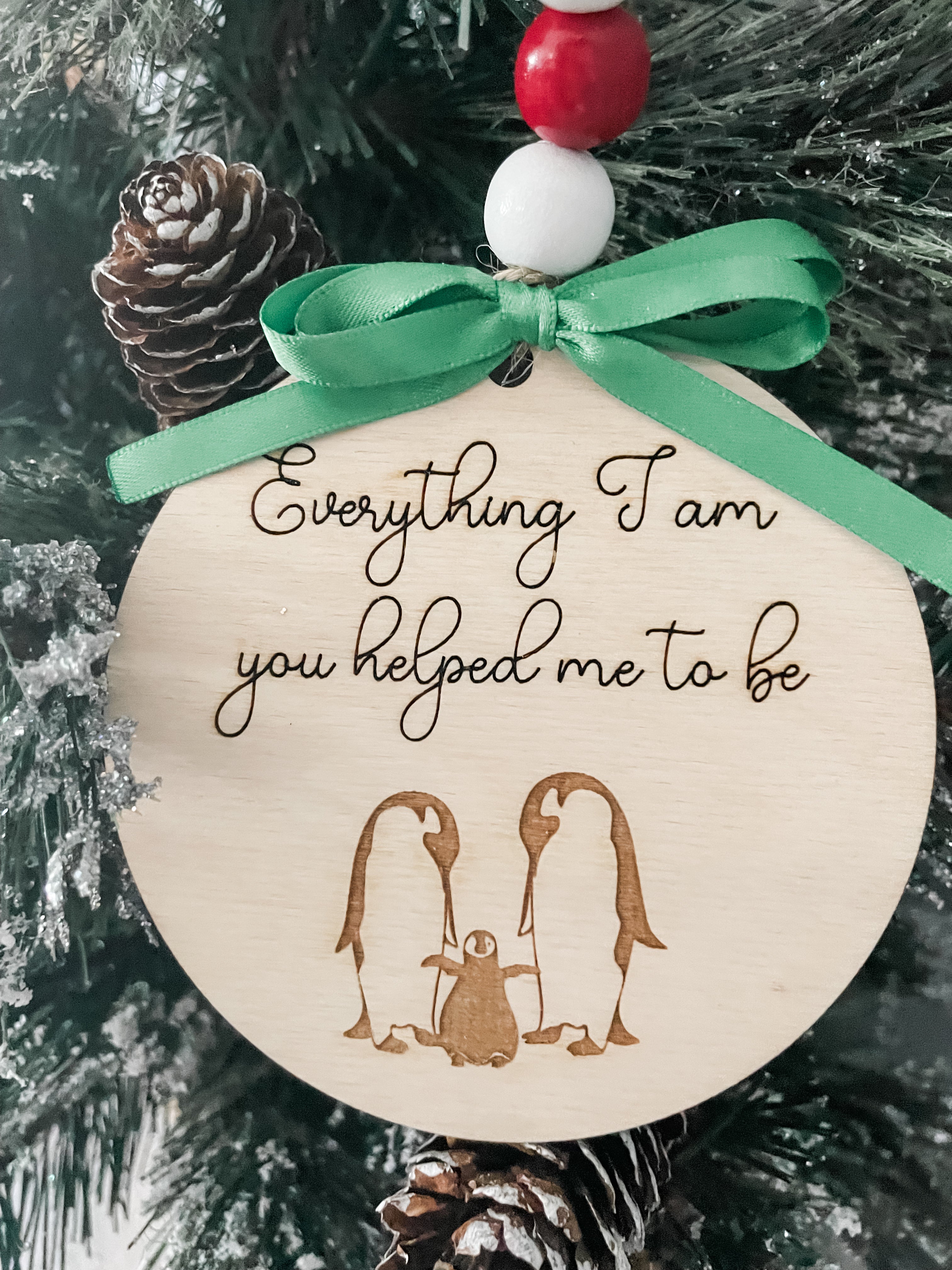 Everything I Am Christmas Ornament