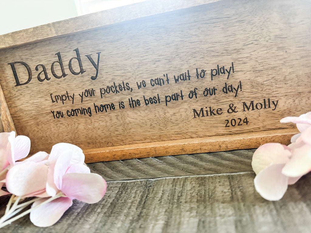 Trinket Tray For Dad