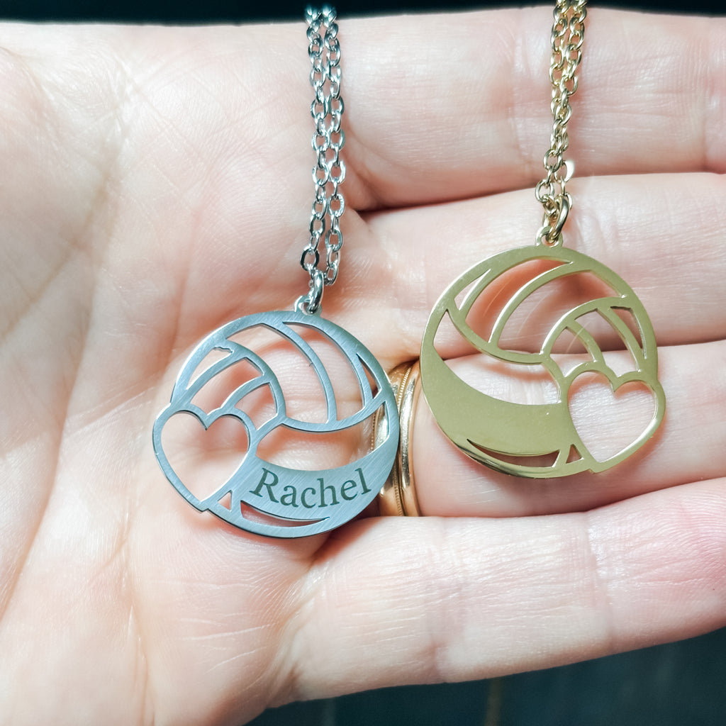 Personalized Volleyball Necklace