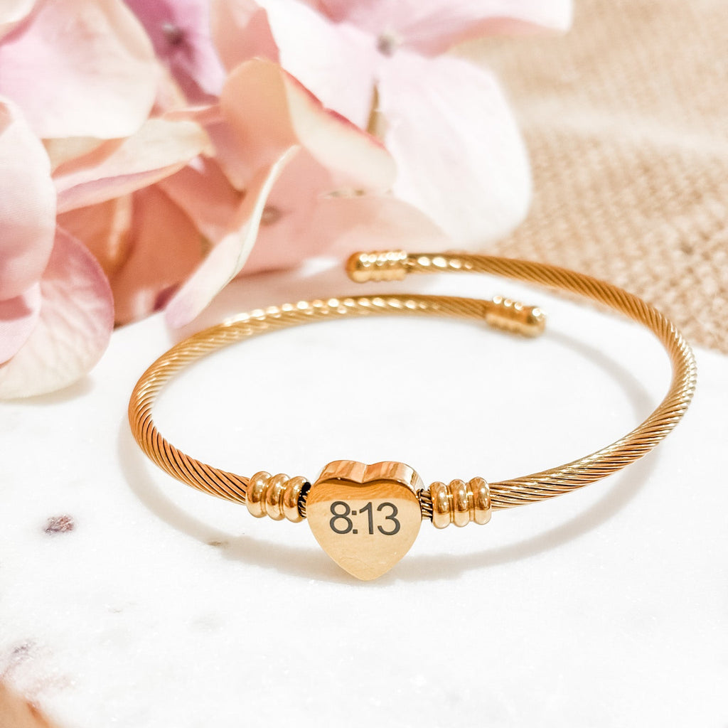 Personalized Bangle Bracelet