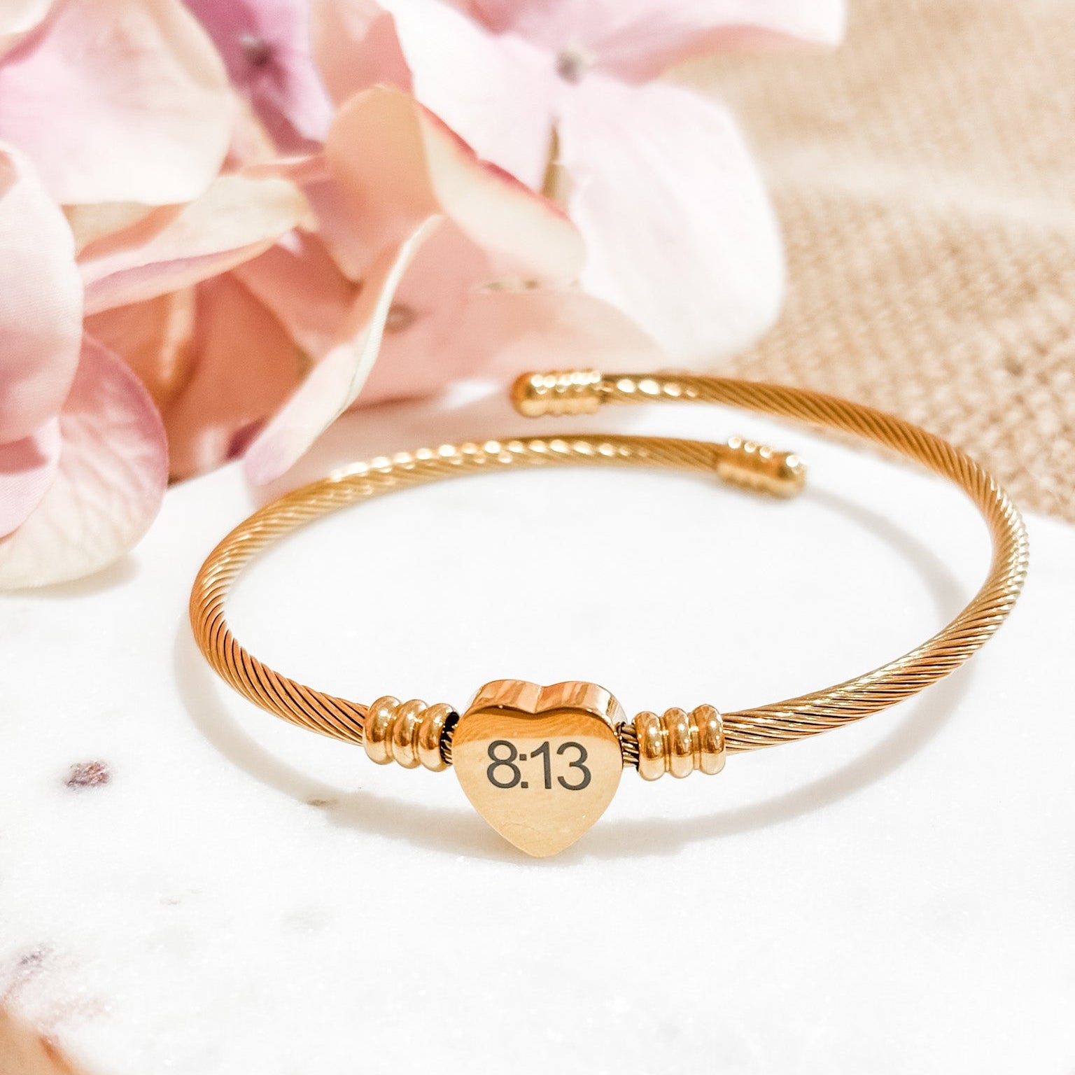 Personalized Bangle Bracelet