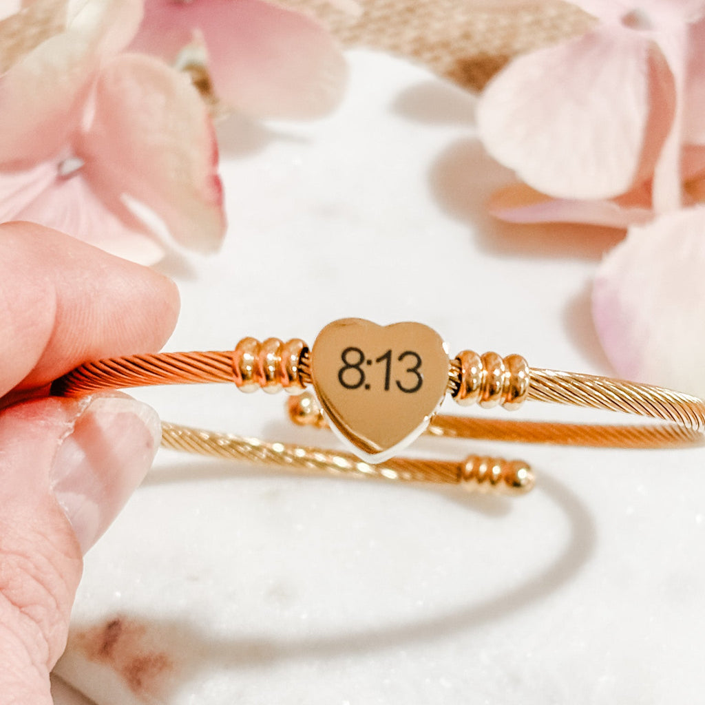 Personalized Bangle Bracelet