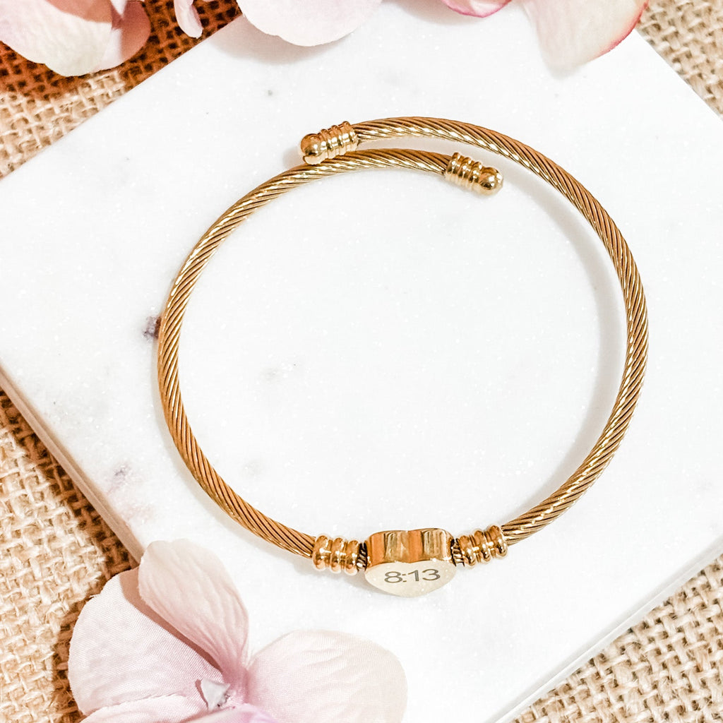 Personalized Bangle Bracelet