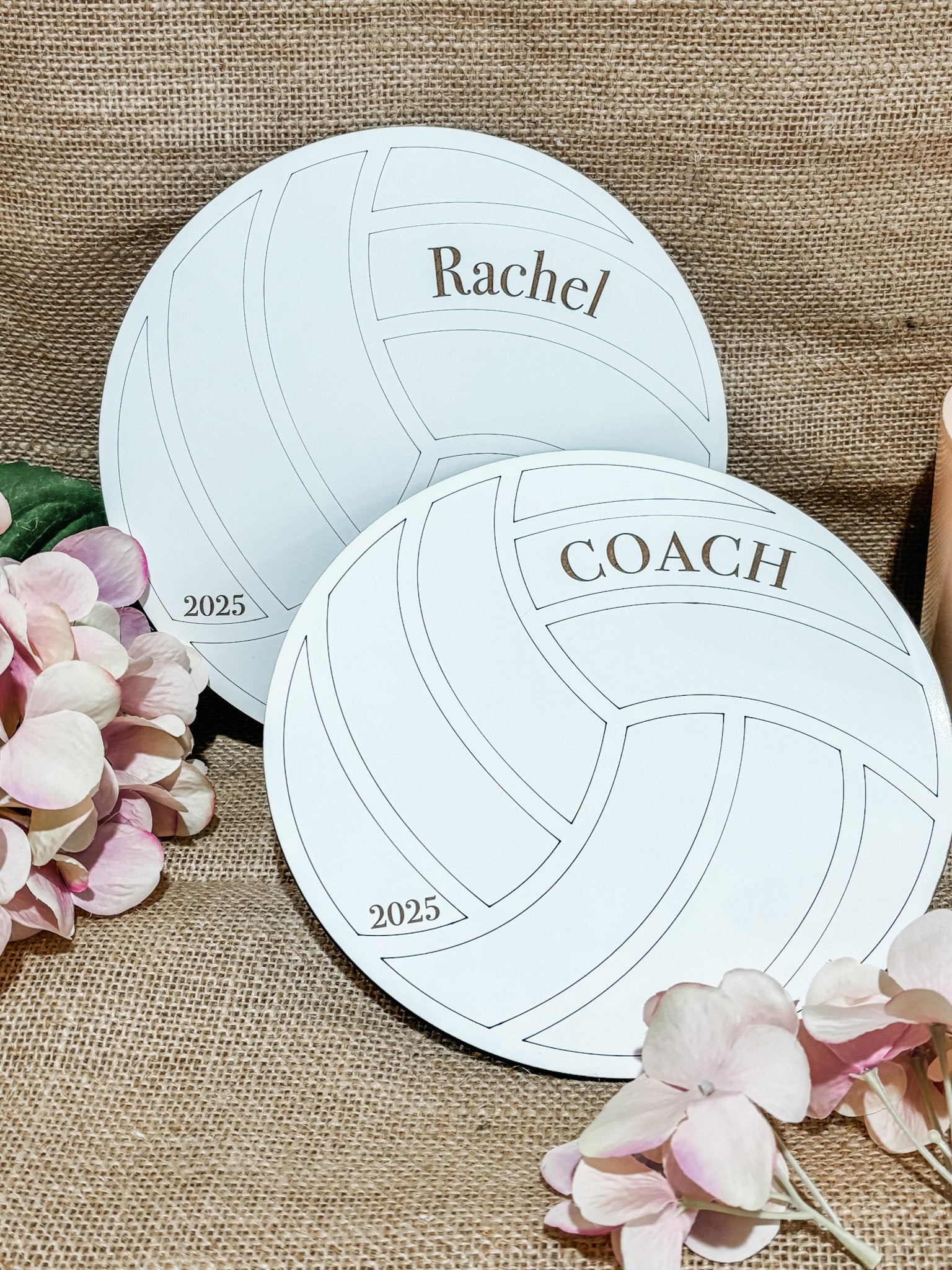 Volleyball Signature Plaque