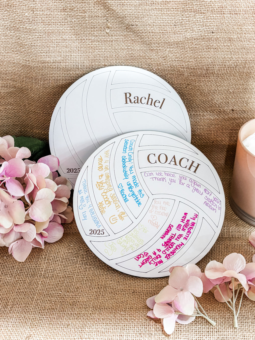 Volleyball Signature Plaque