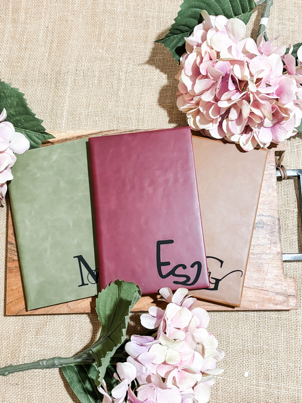 Personalized Vegan Leather Journals - H0010