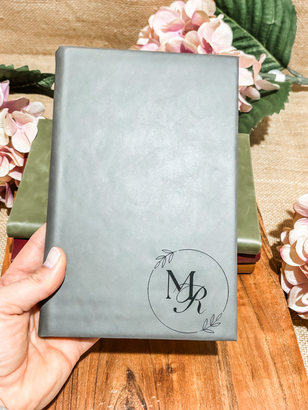 Personalized Vegan Leather Journals - H0010