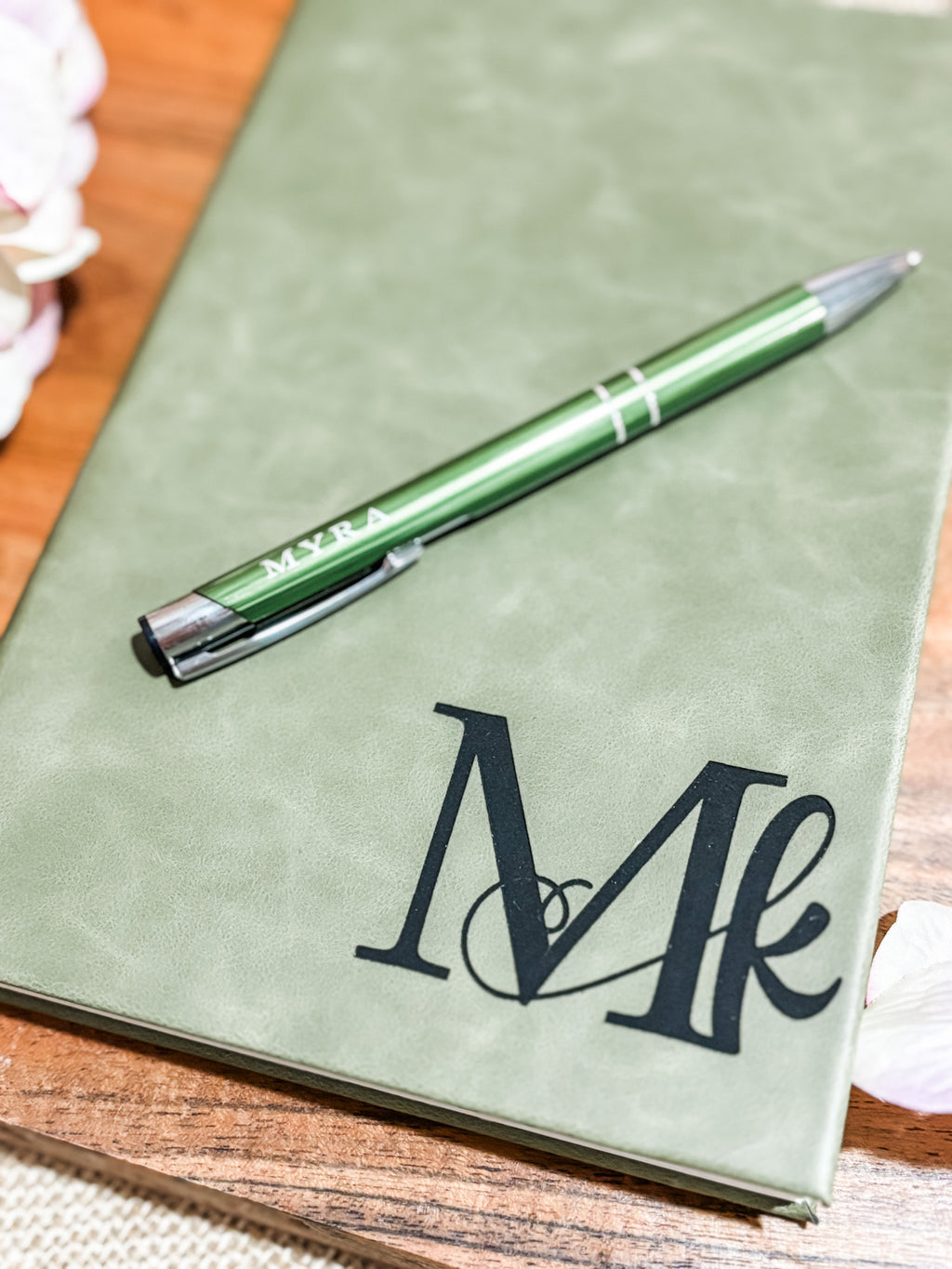 Personalized Vegan Leather Journals - H0010