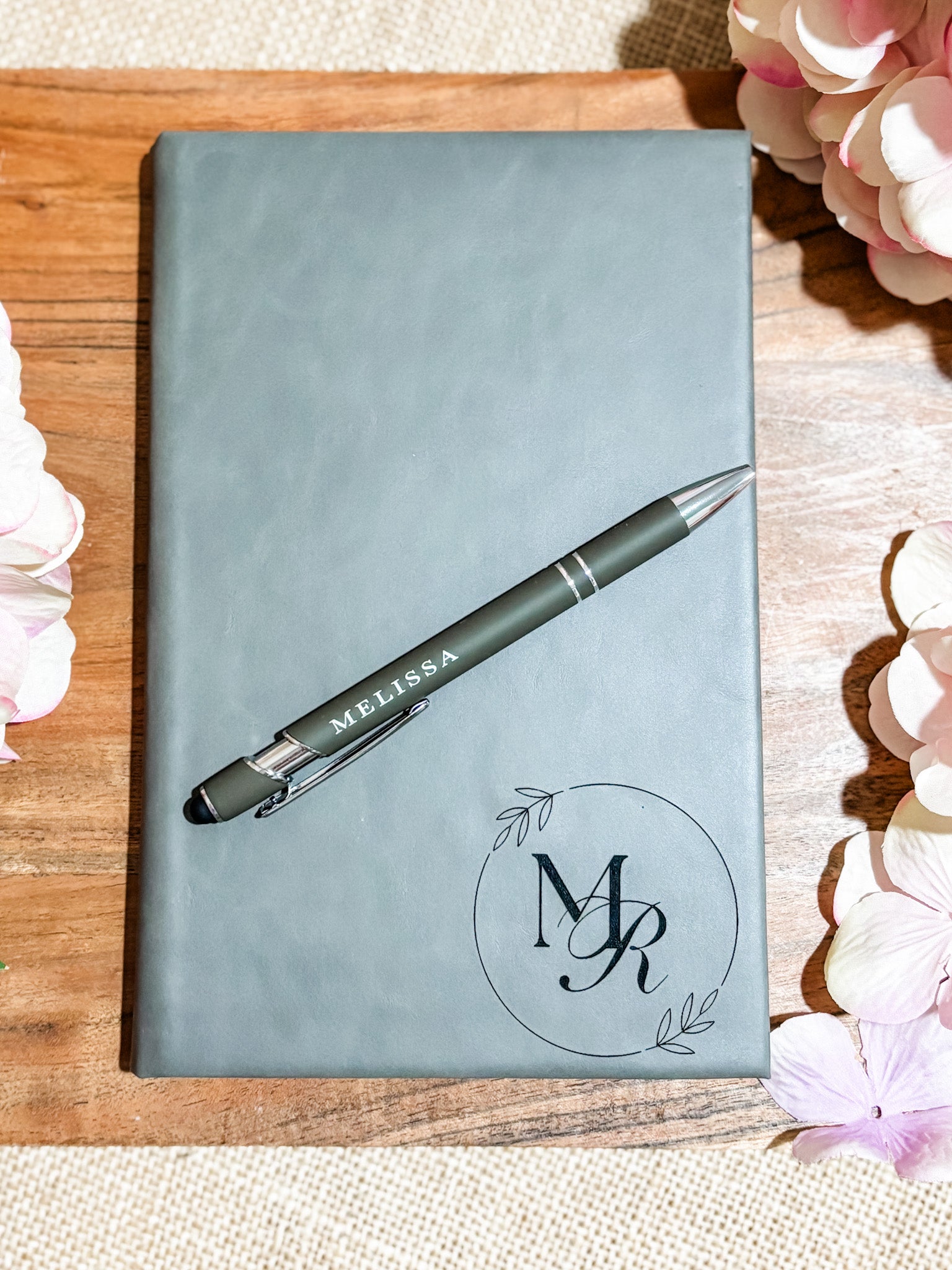 Personalized Vegan Leather Journals - H0010