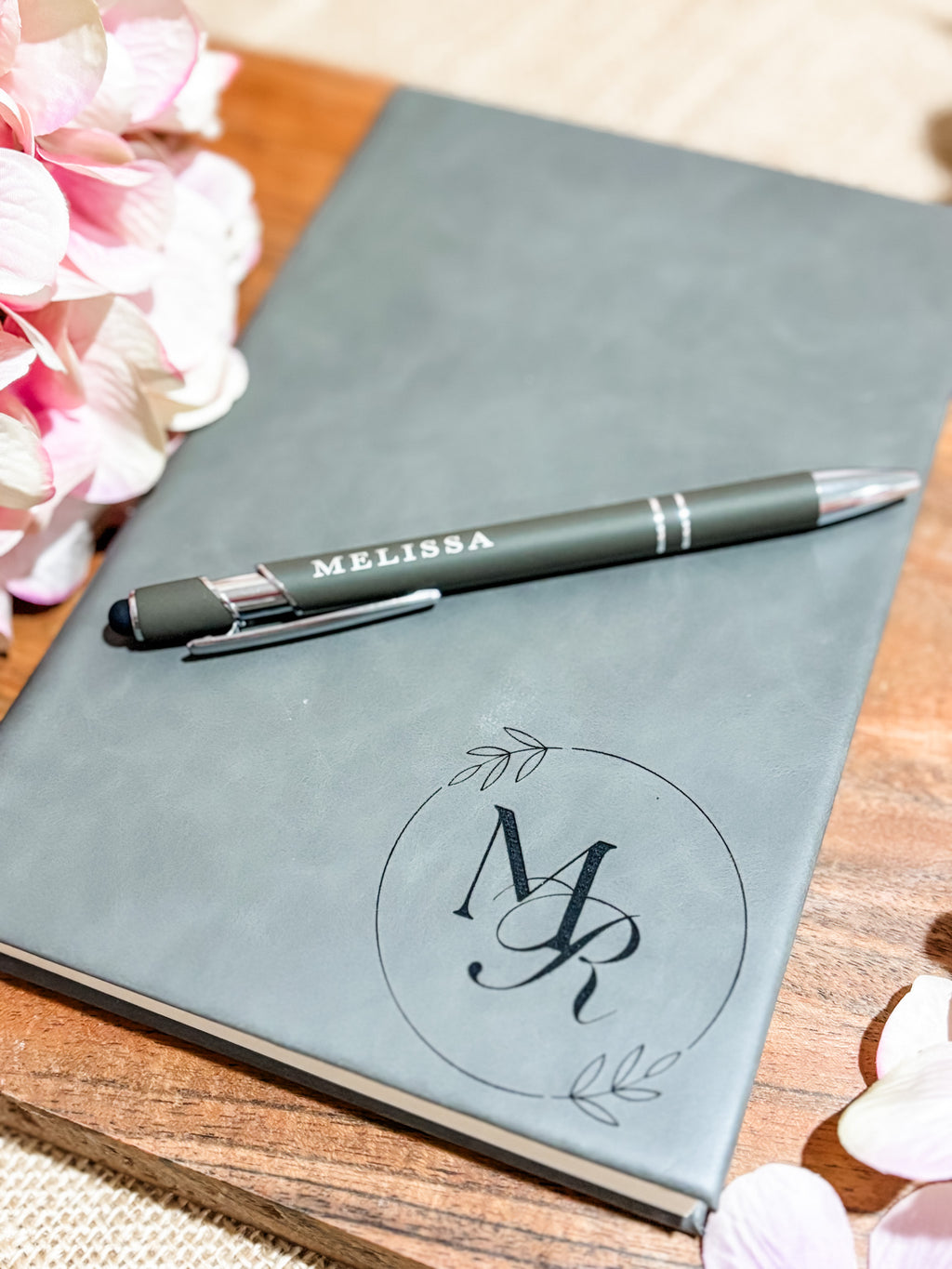 Personalized Vegan Leather Journals - H0010
