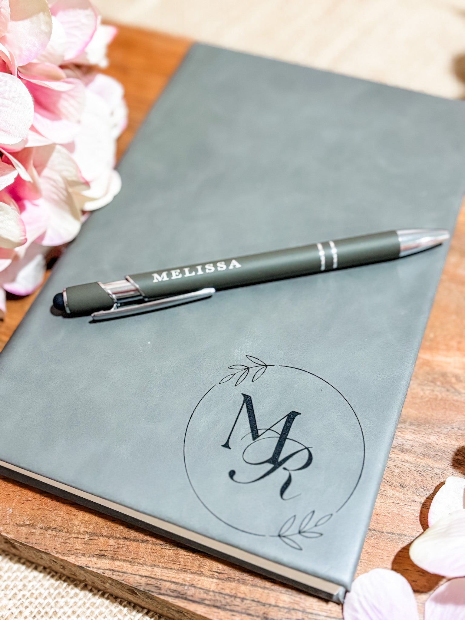 Personalized Vegan Leather Journals - H0010