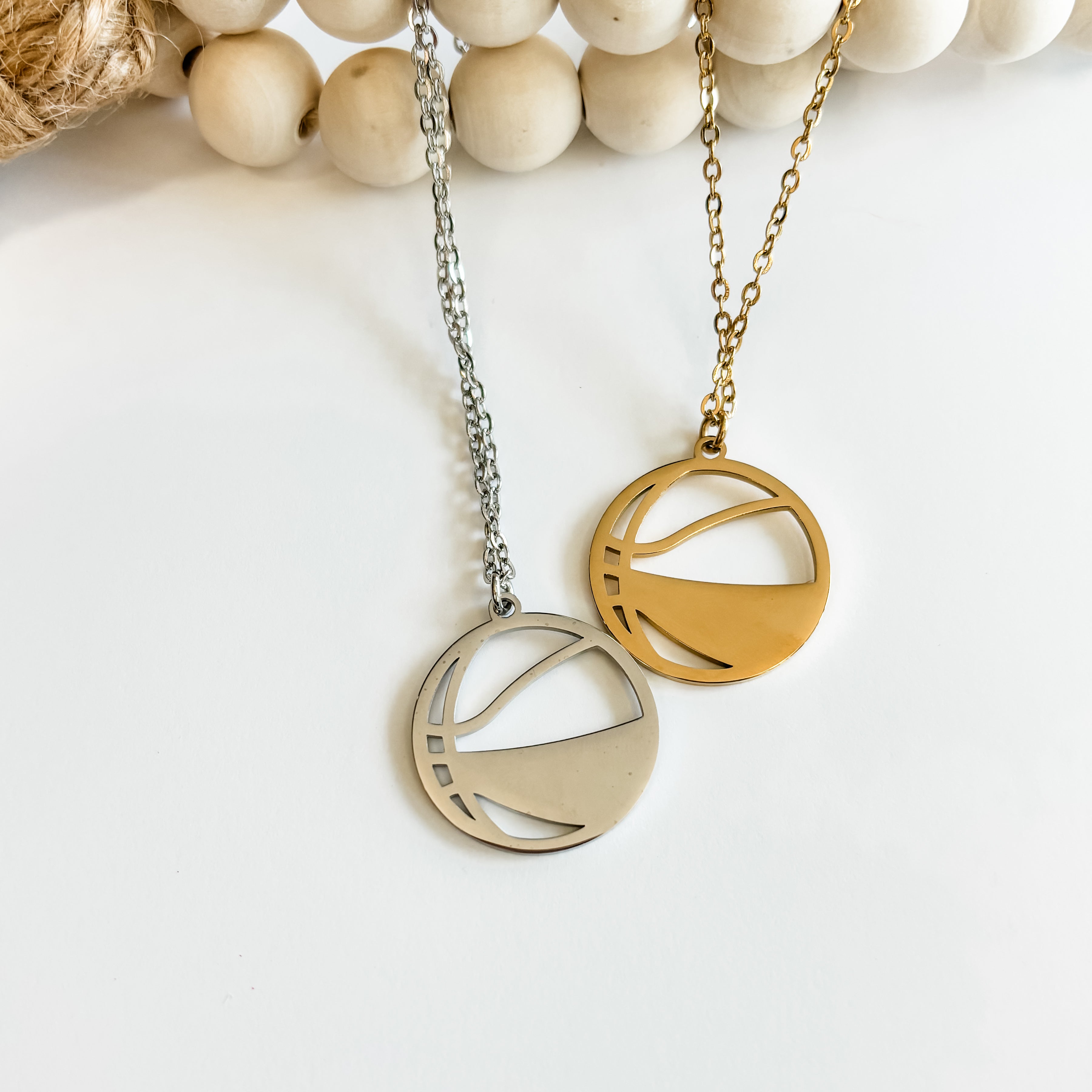 Personalized Basketball Necklace