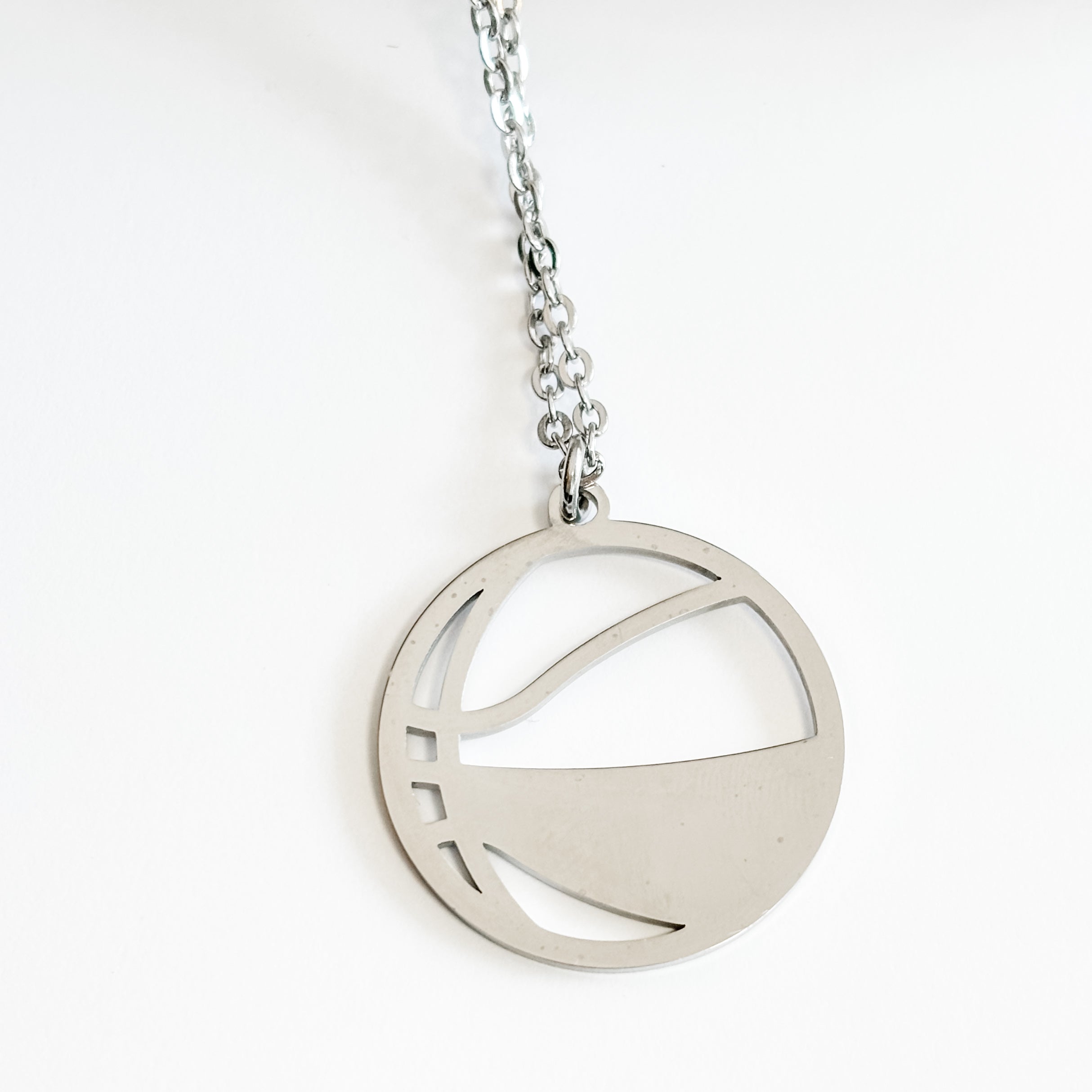 Personalized Basketball Necklace