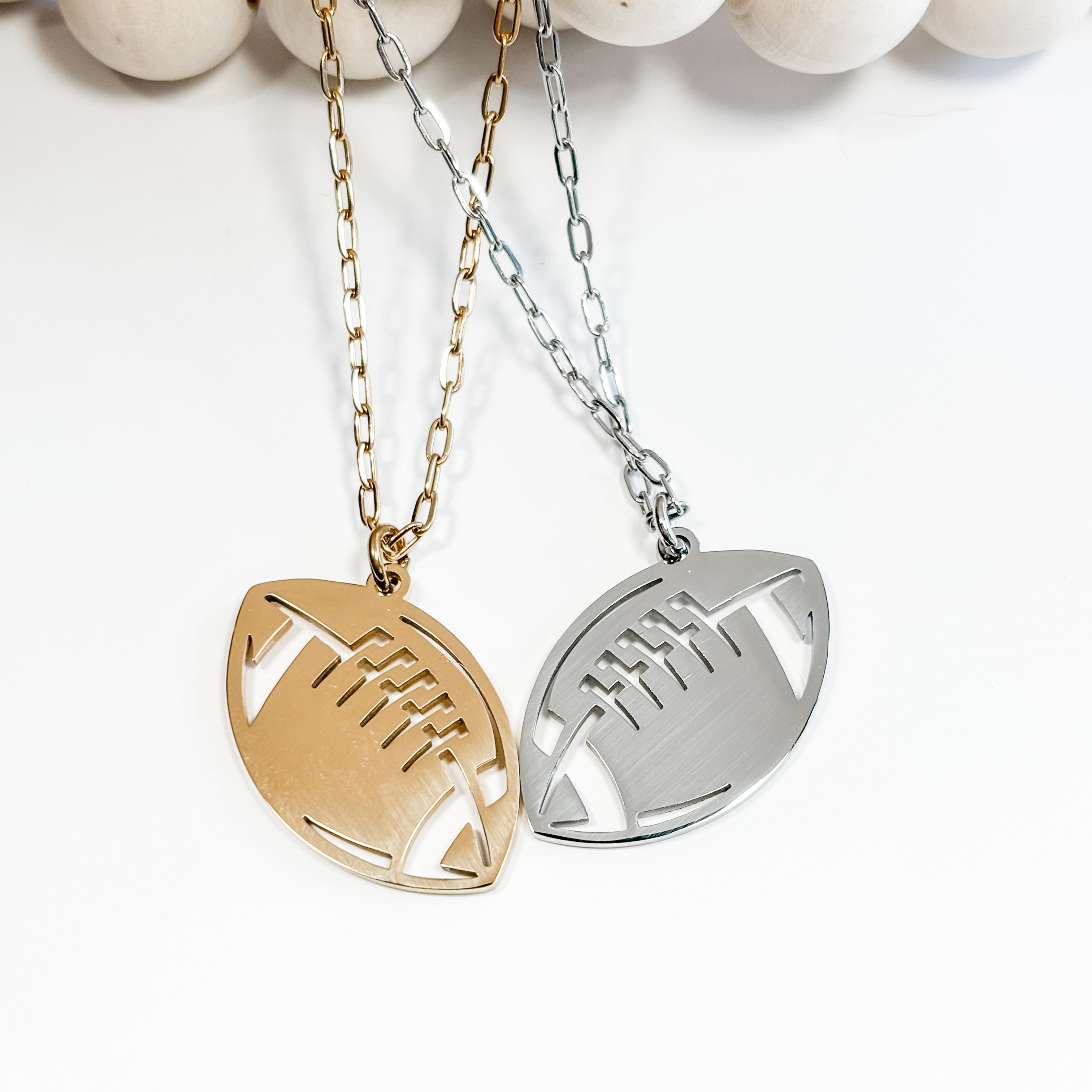 Personalized Football Necklace