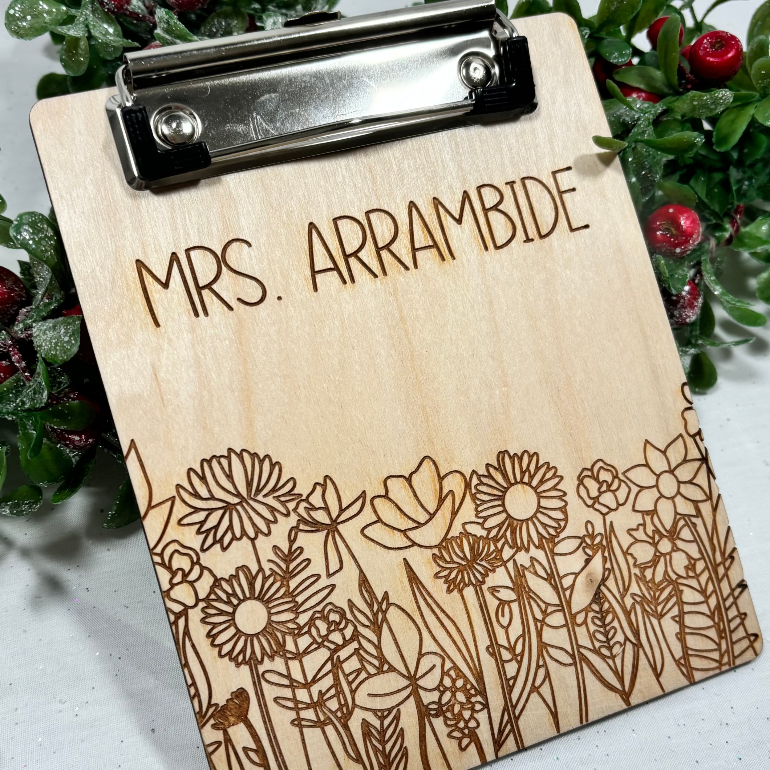 Personalized Mini Clipboard