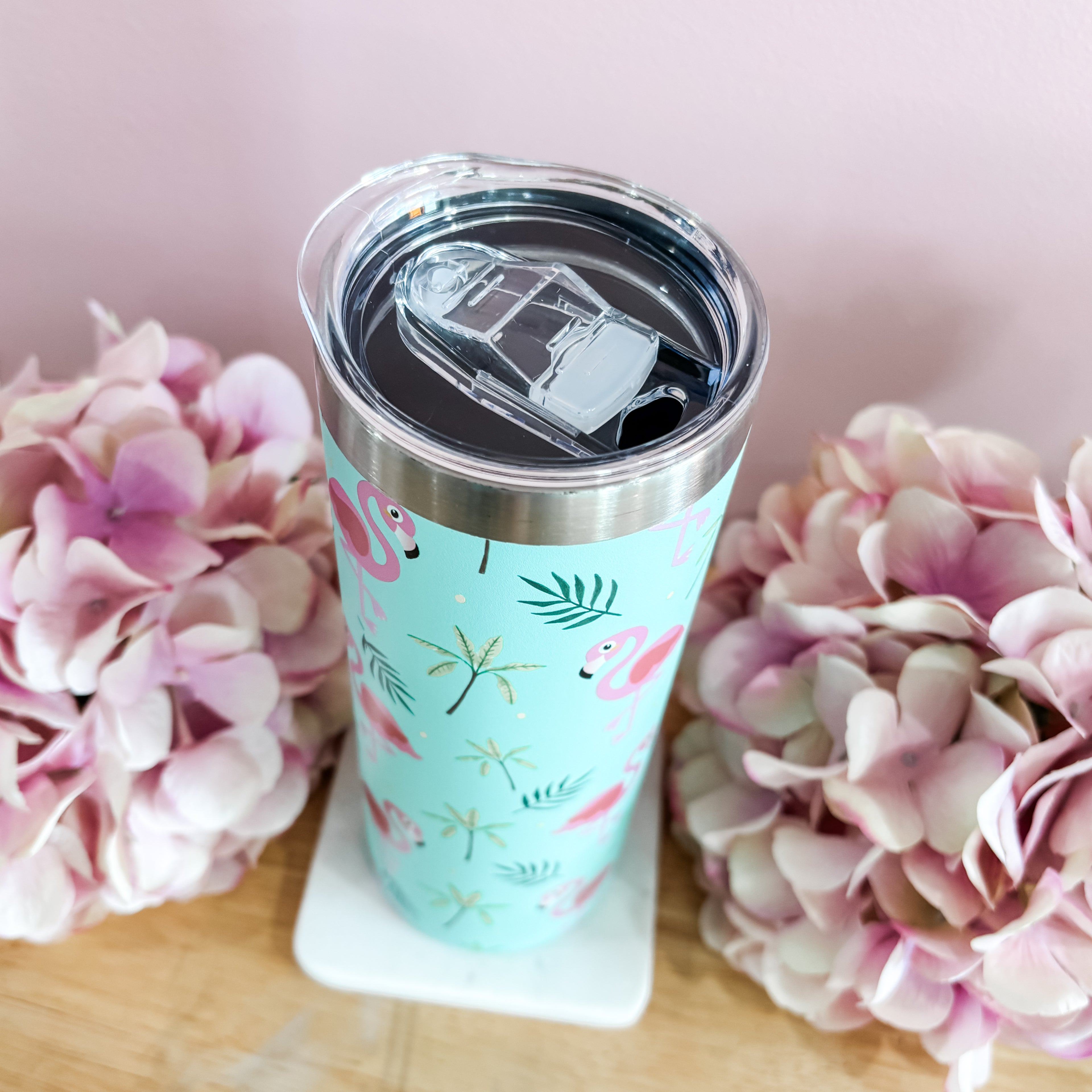 Summer Flamingo 20oz Tumbler