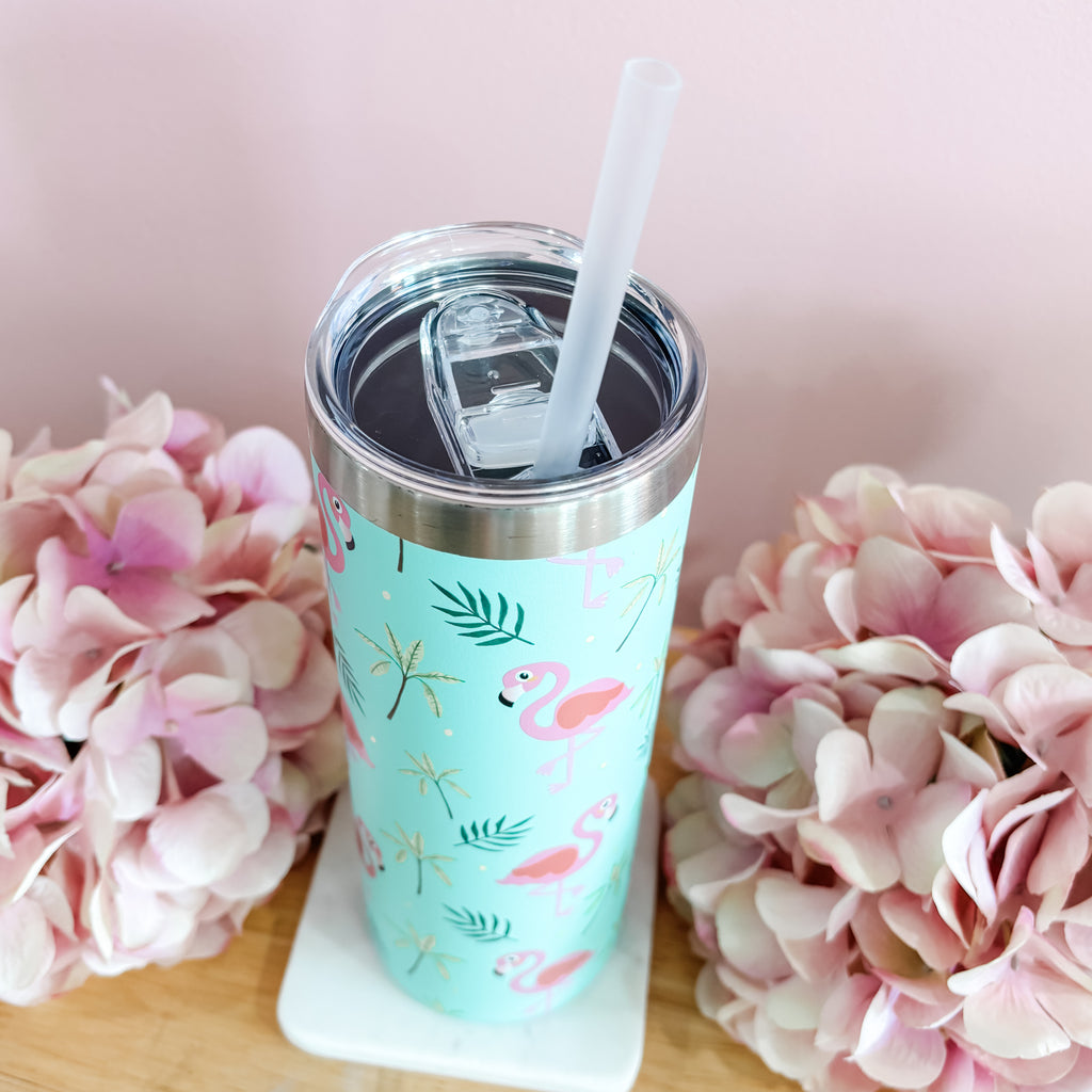 Summer Flamingo 20oz Tumbler