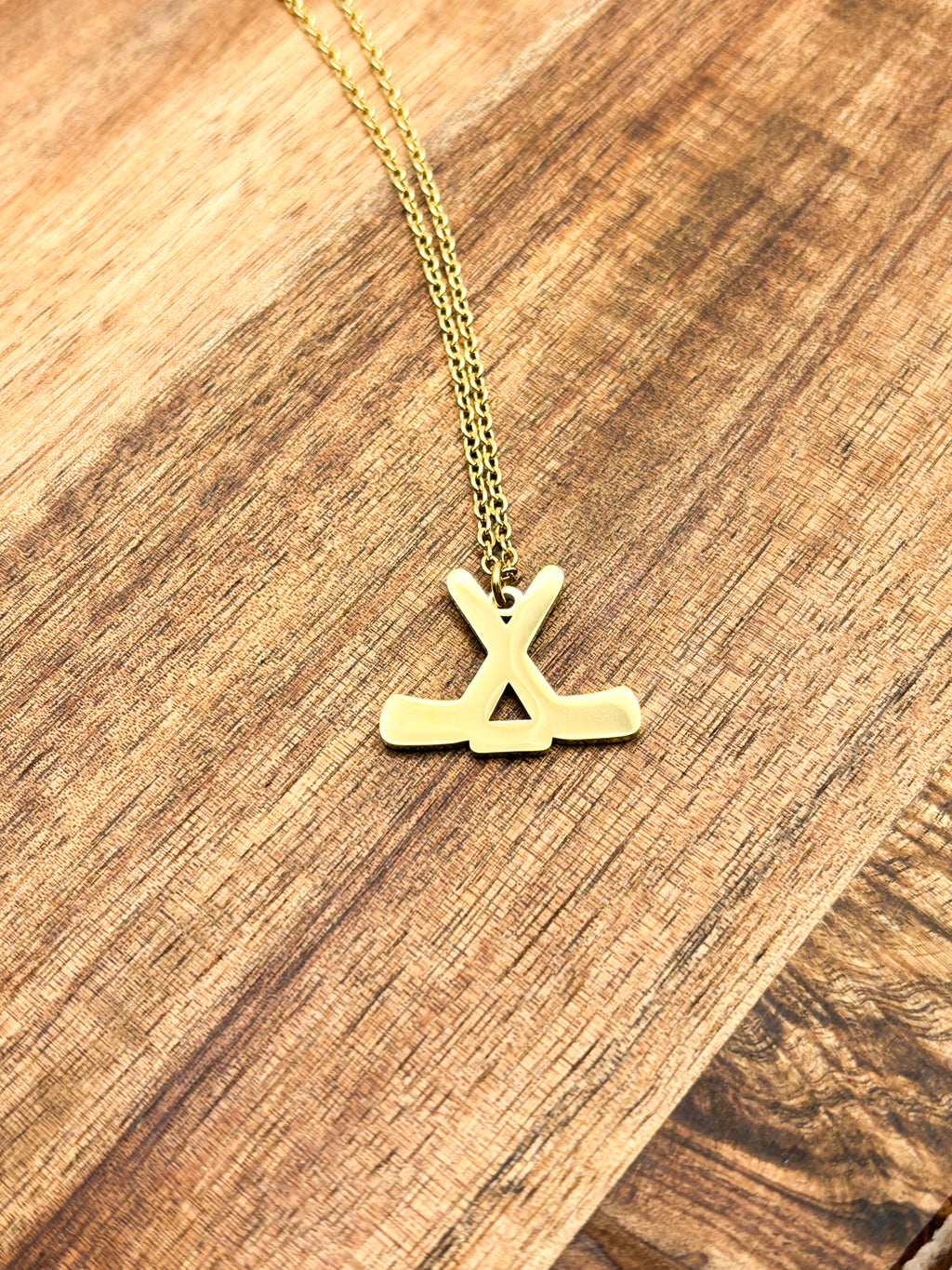 Personalized Hockey Necklace