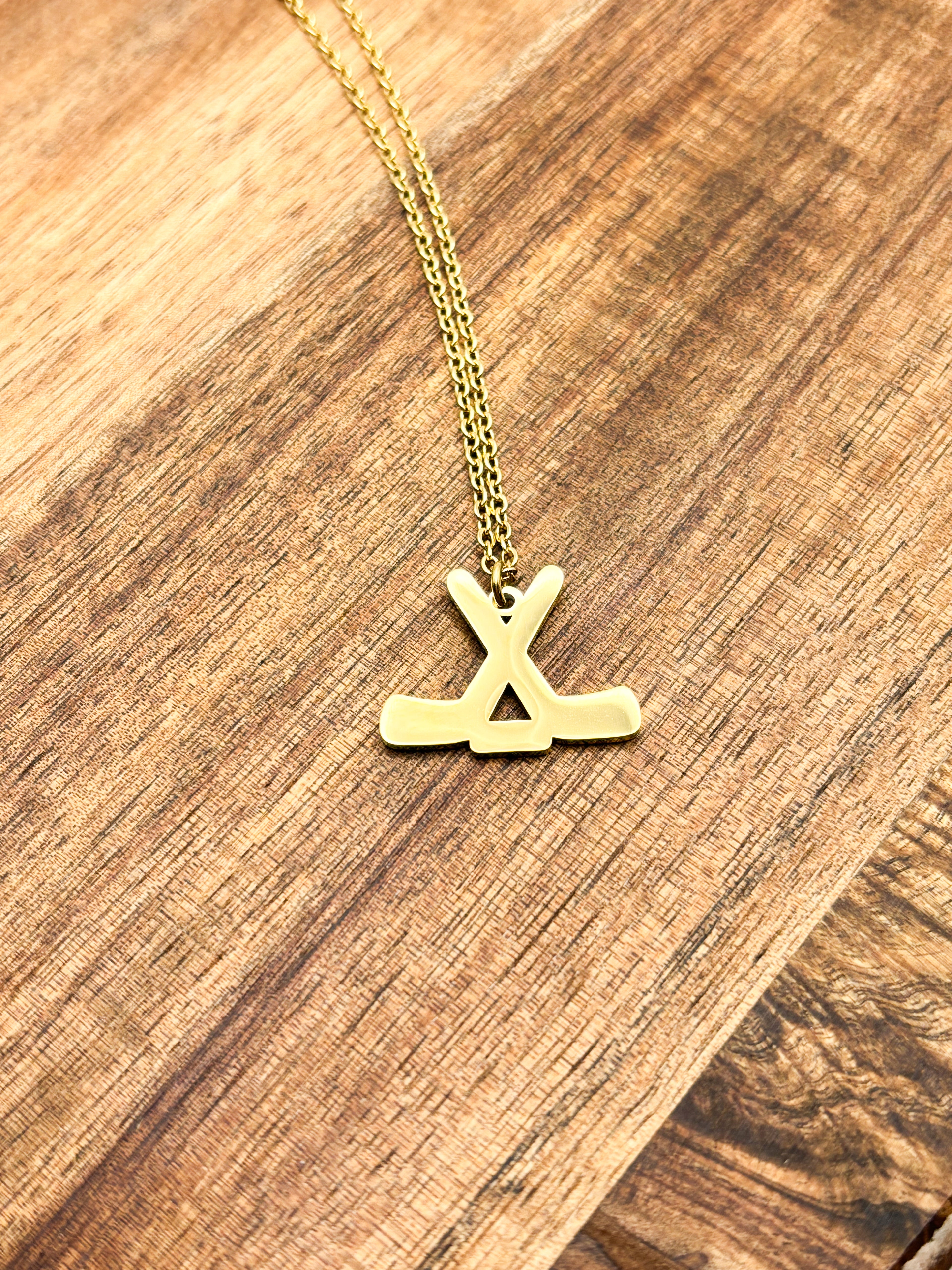 Personalized Hockey Necklace