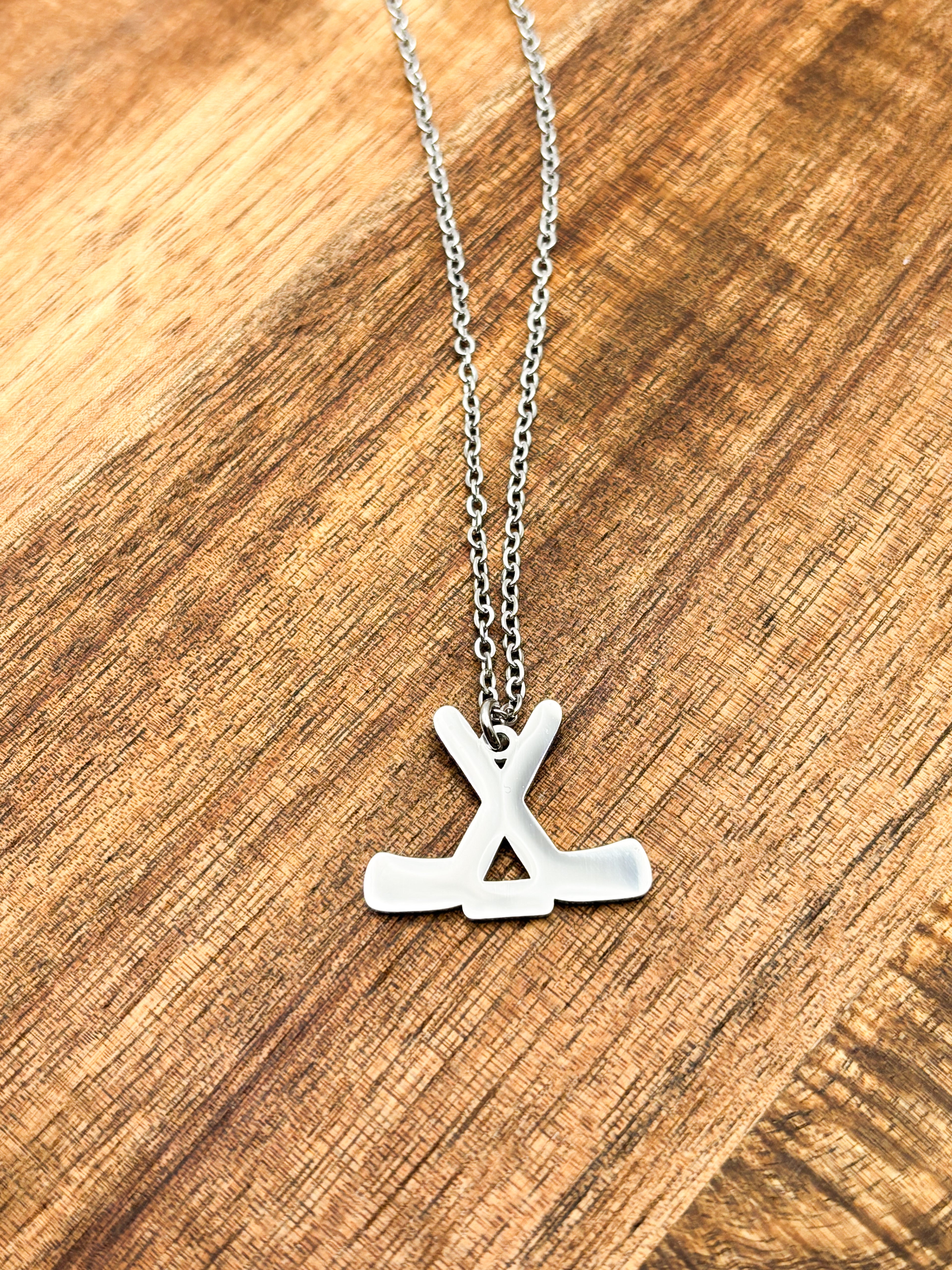 Personalized Hockey Necklace