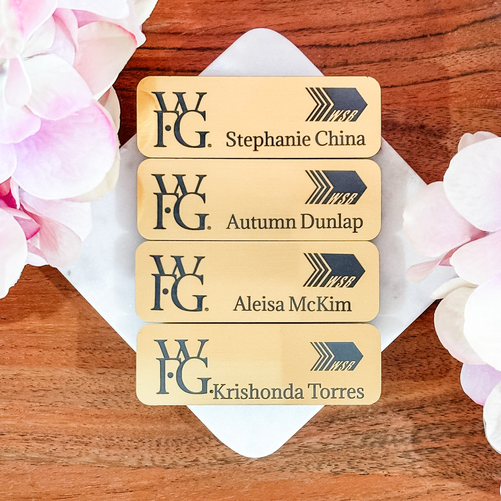 Personalized Name Tag Magnet