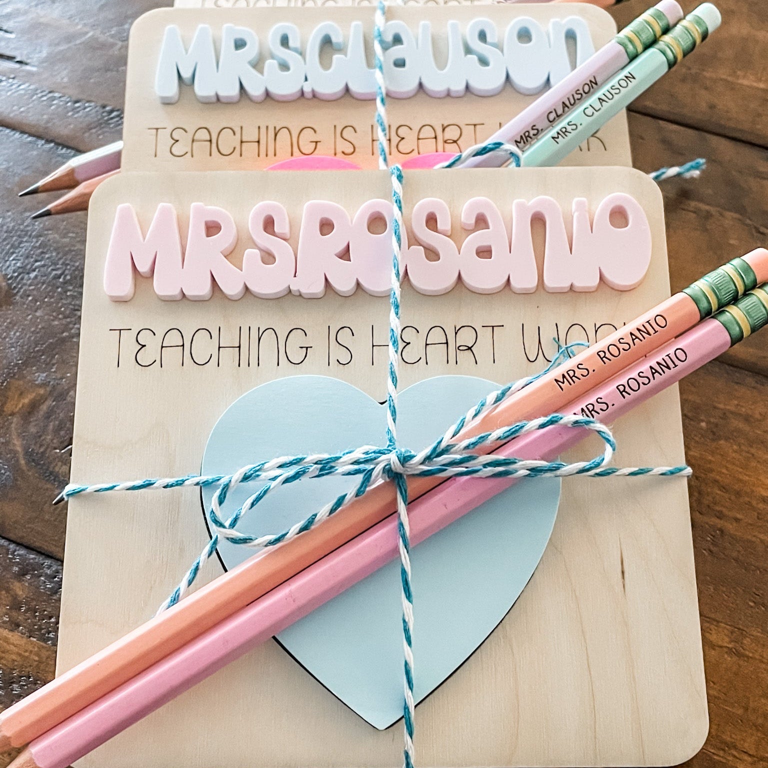 Personalized Sticky Note Holder