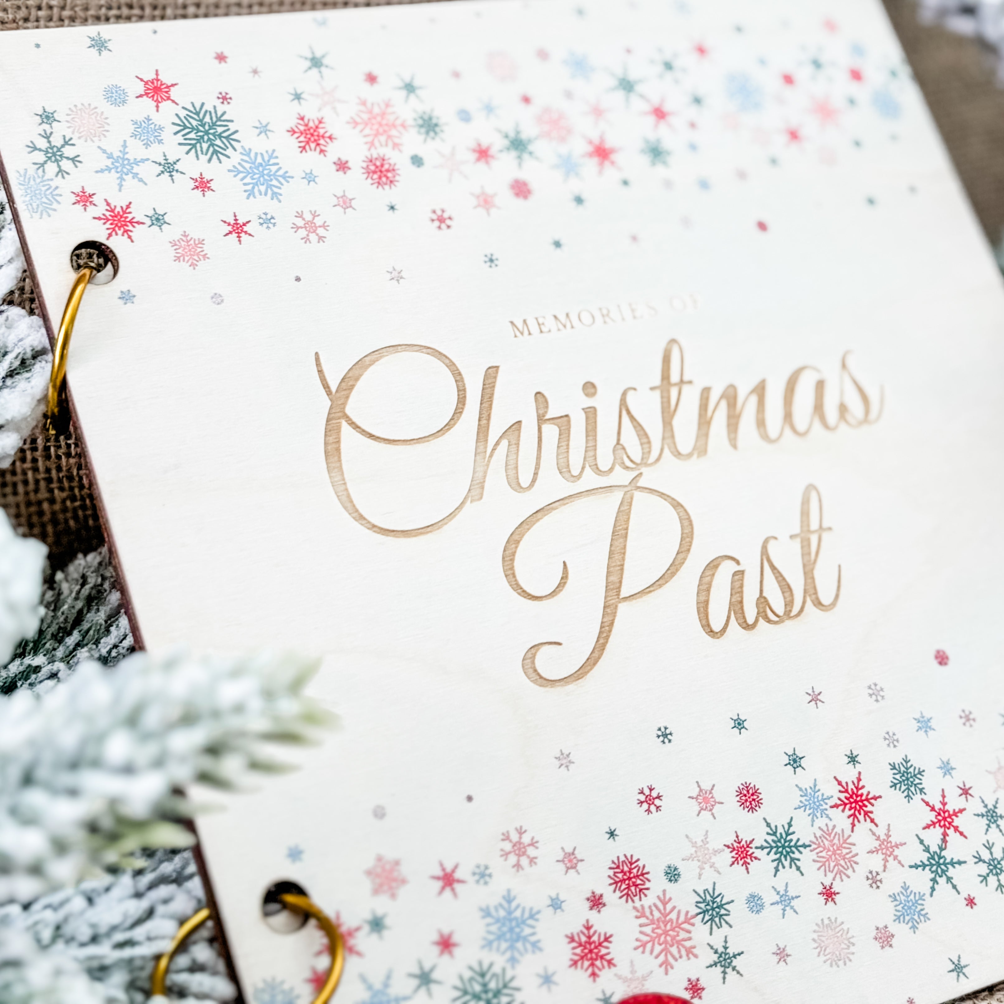 Memories of Christmas Past Card & Photo Album