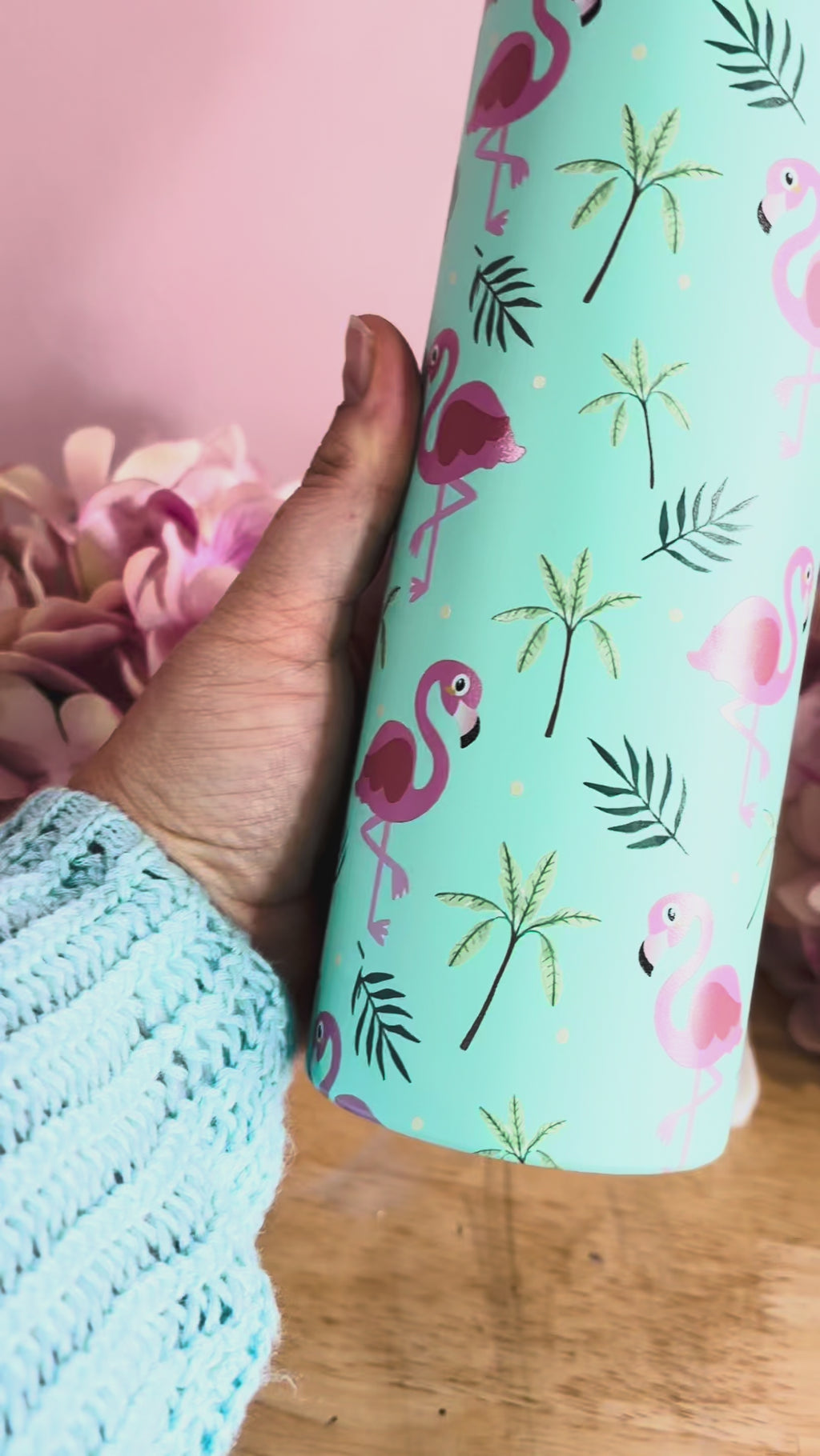 Summer Flamingo 20oz Tumbler
